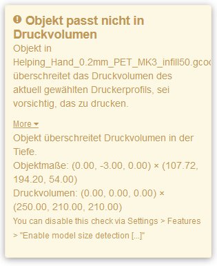 Object does not fit into print volume